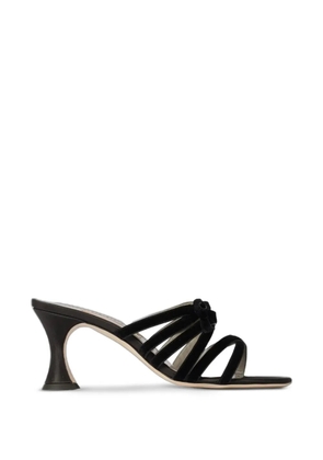 Manolo Blahnik Clementel bow-detail sandals - Black
