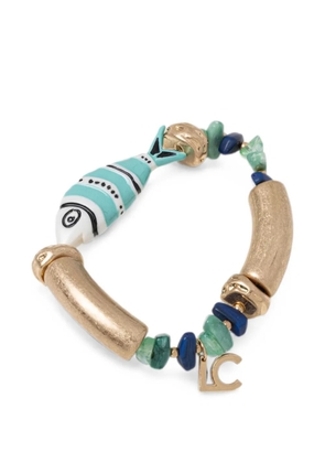 Lola Casademunt beaded fish-charm bracelet - Gold
