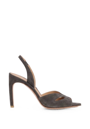 Victoria Beckham Harlow Mask heeled sandals - Grey