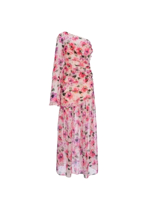 CuAnna floral-print ruched dress - Pink