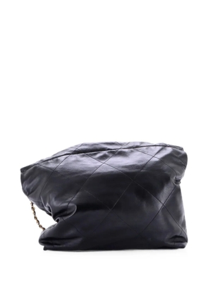 CHANEL Pre-Owned 22 Chain Quilted Calfskin Small hobo bag - Black