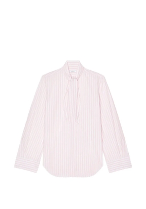 Givenchy Cocoon striped pussy-bow blouse - Pink