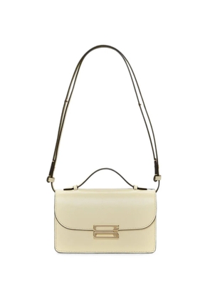 Victoria Beckham small Dorian leather cross body bag - Neutrals
