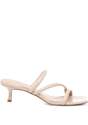 Michael Michael Kors square-toe three-band sandals - Neutrals