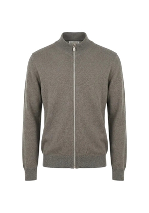 Brunello Cucinelli zip-up cashmere sweater - Grey