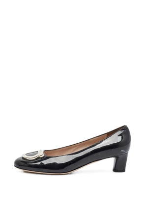Ferragamo Pre-Owned Ena buckle pumps - Black