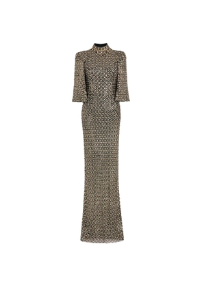 Jenny Packham maxi Sedona dress - Gold