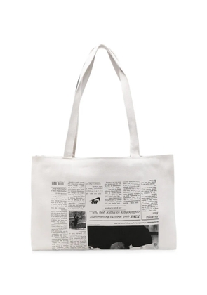 Melitta Baumeister print tote bag - Grey