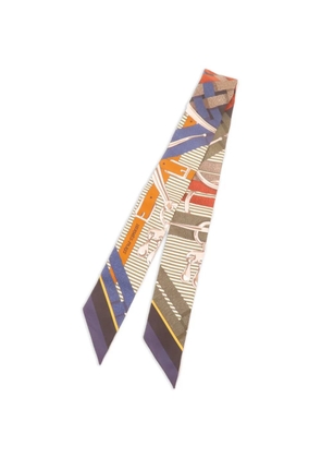 Hermès Pre-Owned Twilly scarf - Neutrals