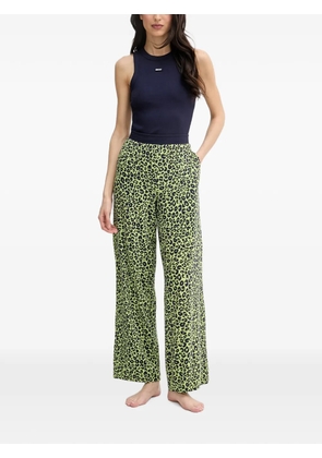 DKNY leopard-print pajamas - Blue