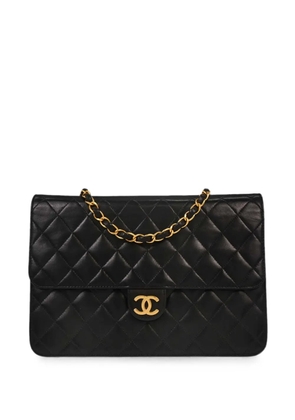 CHANEL Pre-Owned 1998 medium diamond-quilting shoulder bag - Black