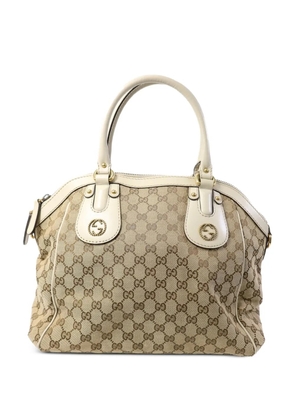 Gucci Pre-Owned GG Canvas shoulder bag - Neutrals