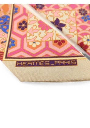 Hermès Pre-Owned silk scarf - Pink