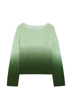 Vince ombré open-knit sweater - Green