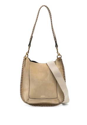 ISABEL MARANT stitched edge shoulder bag - Brown