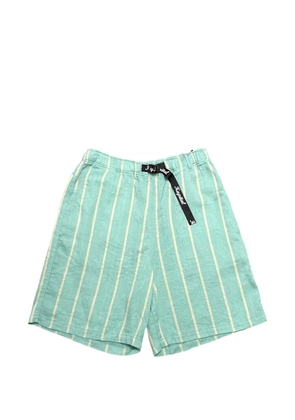 KAPITAL Phillies stripe-print shorts - Blue