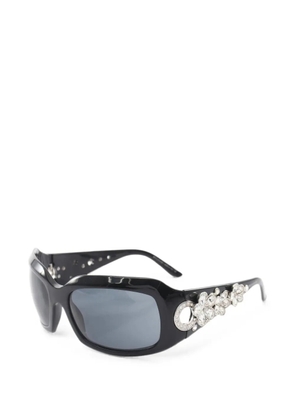 Bvlgari Pre-Owned square-frame sunglasses - Black