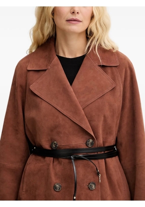 Patrizia Pepe wrap-around Fly-charm belt - Brown