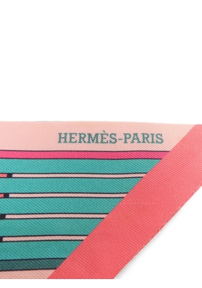 Hermès Pre-Owned silk scarf - Pink