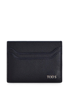 Tod's card holder in leather - Blue