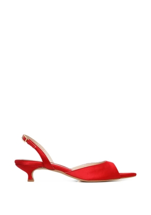 GINISSIMA Vicky peep-toe sandals - Red