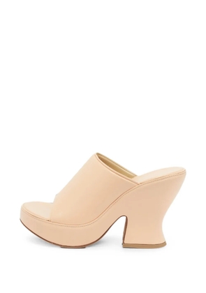Bottega Veneta Pre-Owned Lagoon platform mules - Neutrals