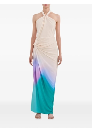 Baobab Linus ombré-effect halterneck dress - Neutrals
