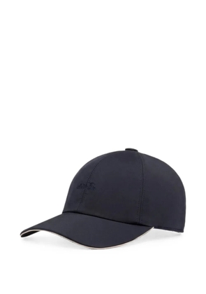 Aurélien logo-embroidered baseball cap - Blue