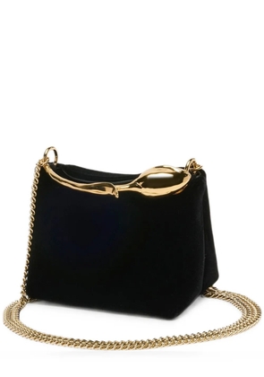 ERDEM mini Bloom flower-handle tote bag - Black