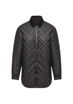 Moncler quilted shirt - Black