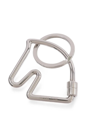 Hermès Pre-Owned Cheval keyring - Silver