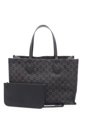 Gucci Pre-Owned Ophidia GG denim tote bag - Grey
