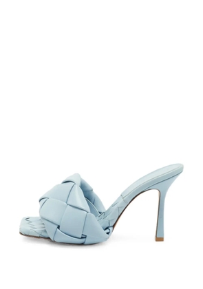 Bottega Veneta Pre-Owned Lido Intrecciato heeled sandals - Blue