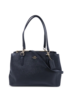Coach Vintage logo-detail shoulder bag - Black
