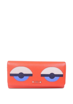 Fendi Pre-Owned Bags Bugs long wallet - Orange