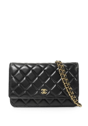 CHANEL Pre-Owned CC quilted shoulder bag - Black