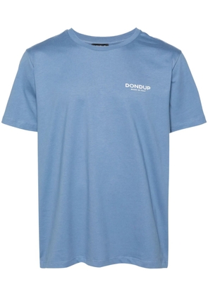 DONDUP logo-print cotton T-shirt - Blue