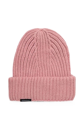 Peak Performance ribbed-knit beanie hat - Pink