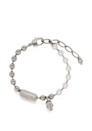Alexander McQueen skull-charm bracelet - Silver