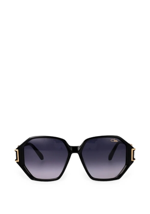 Cazal geometric-frame logo-plaque sunglasses - Black