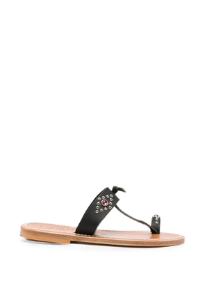 K. Jacques embellished toe-strap sandals - Black