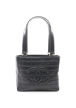 CHANEL Pre-Owned 2002-2003 Chocolate Bar tote bag - Black