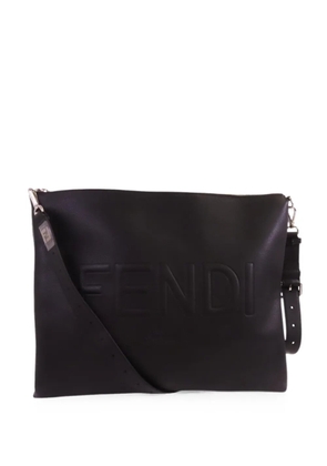 Fendi Pre-Owned Roma pouch shoulder bag - Black