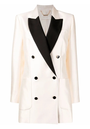 ZIMMERMANN Dancer tuxedo mini dress - Neutrals