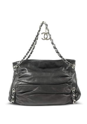 CHANEL Pre-Owned CC chain-link shoulder bag - Black