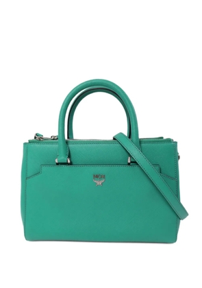 MCM Pre-Owned leather tote bag - Green