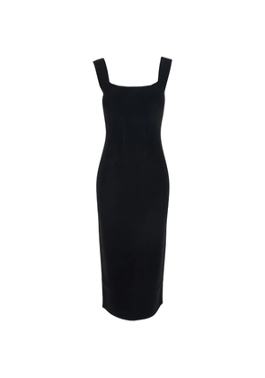 Max Mara bustier-style sleeveless midi dress - Black