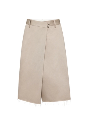 Maison Margiela wrap shorts - Neutrals