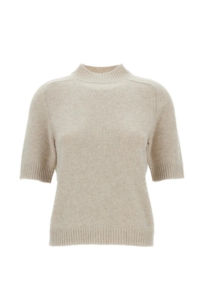 LouLou de Saison Ruth short-sleeve top - Neutrals