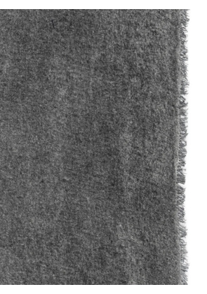 Avant Toi frayed-edge scarf - Blue